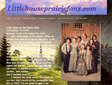 Tablet Screenshot of littlehouseprairiefans.com